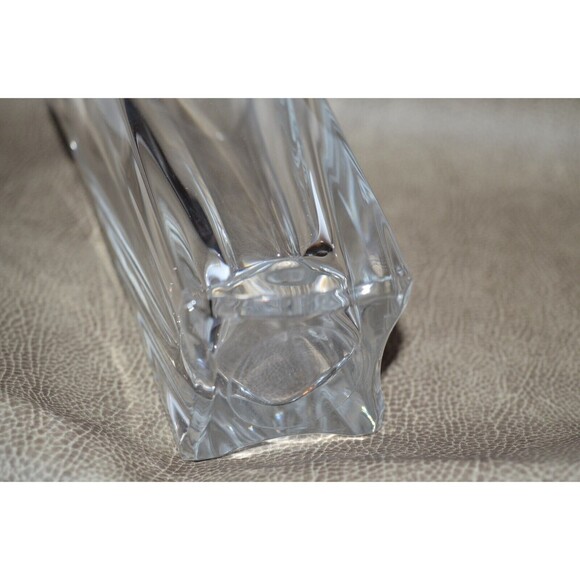 Clear Drinking Glass Square Heavy Bottom Tumbler Highball Art Deco style - Picture 5 of 8